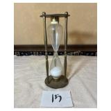 Vintage Brass Hour glass