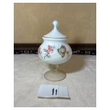 Vintage Norleans Frosted Candy Dish
