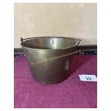 Antique Waterbury Brass Company Brass Bucket