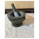 Pestle Set, used for grain