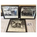 Signed South Adams Sports Prints
