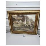Victorian Homes Framed Picture