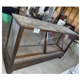 Wood and Glass Display Case