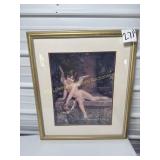Framed Angel Picture