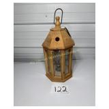 Ragon House Wood Lantern LED with missing b