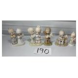 5 Precious Moments Figures