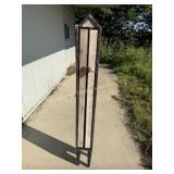 Wood Birdhouse Style Display Stand