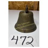 1878 Brass Bell, 4" T