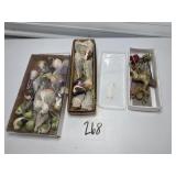 Flower Picks: Birds, Angels, 1 Heart, 1 R