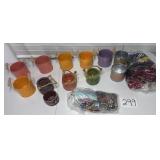 Premade Bows, Confetti, Flower Pots, 2 Handled