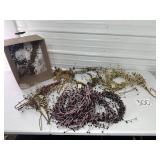 New Primitive Berry Pip Wreathes, Candle Rings,