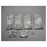 4 pair of white 1st Communion Gloves and 2 white
