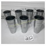 7 Tall Double Handed Bouquet Buckets