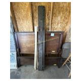 66 1/2 " W complete bed, no mattress