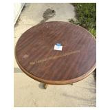 wooden table