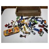 Wood drawer of Vintage Hot Wheels
