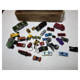 Wood drawer of Vintage Hot Wheels