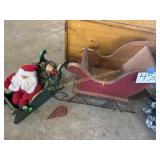 2 Rustic sleighs