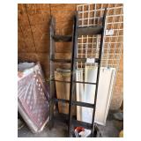 2 pcs. Black painted steps for display