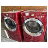 Frigidaire Affinity Red Front load Washer and