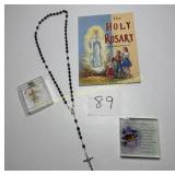 (Lot of 3) Book of The Holy Rosary, A Black