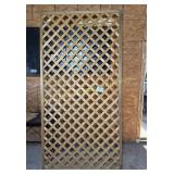 Wood Framed Lattice