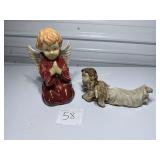 TII Collections 2-ceramic angels 1-praying