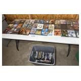 Tote of DVDs, WII Games
