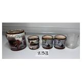 4 Farm Fresh Christmas Candles, Decorative B