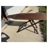 Antique Wood Ironing Board