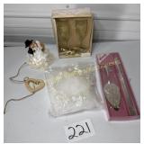 Bride & Groom, Stemware, Cake Topper, Cake Server