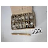 White Ceramic Angel Picks