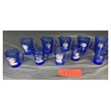 Blue Pitchers and Cups, Shirley Temple