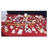 Box of Misc. Angel ornaments, bunnies, some