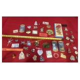 Hobby Lobby plaque, CTS ruler, misc. refrigerator