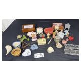 Jewelery Boxes, Trinket Boxes, Figurines