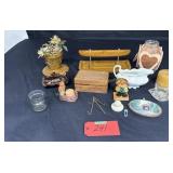 Men's dresser valet, Johnson Bros. ironstone