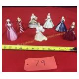 7 Hallmark Barbie Ornaments
