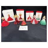 5 Hallmark Barbie Ornaments