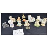 Cats: Calico Kittens (5), Lefton (1) Avon Bottle