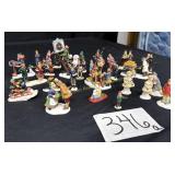 Miniature Snow Village People