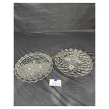 Fostoria 7' 3-Toed Cake Plate