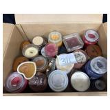 Box of 20+ candles