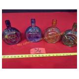 4 Wheaton Full size bottles, Abraham Lincoln,