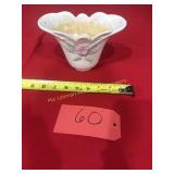 Vintage Hull Open Rose 132- 7' flower vase