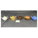 5 Small Teapots