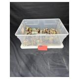 Tote full of Boyd's Bears resin cat figurines