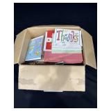 Box of Stationary, and Greeting cards