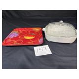 MicroMate Casserole Dish and Platter: Chip in