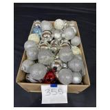 Box of Christmas Balls